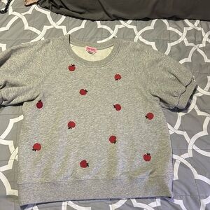 Kate Spade short sleeve sweatshirt size XL
